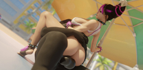 3D Animated Juri_Han Street_Fighter blueberg // 3840x1900, 12s // 17.8MB // mp4