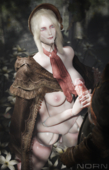 3D Blender Bloodborne Norn Plain_Doll // 1440x2240 // 4.4MB // png