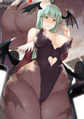 Darkstalkers Morrigan_Aensland // 848x1200 // 509.3KB // jpg