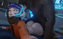 3D Animated Blender Juno_(Overwatch) MsLewd Overwatch Sound // 1280x806, 16.7s // 11.8MB // webm