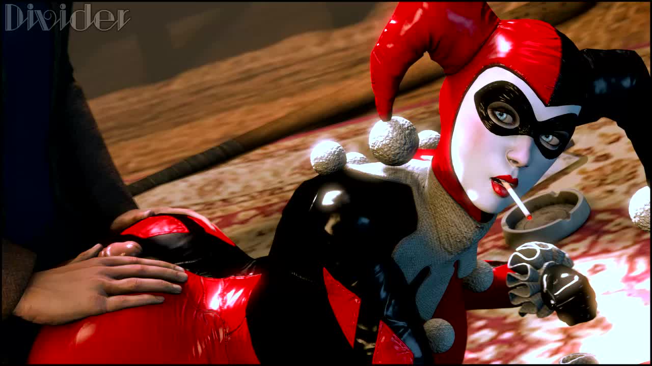 3D Animated Batman_(Series) DC_Comics DividerSFM Harley_Quinn Source_Filmmaker // 1280x720 // 936.7KB // webm