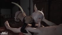 3D Animated Final_Fantasy_(series) Lesdias Miqo'te Source_Filmmaker Y'shtola_Rhul // 1920x1080 // 8.3MB // webm