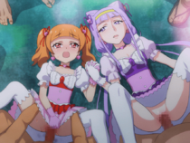 Aisaki_Emiru Animated Cure_Amour Cure_Macherie HUGtto!_Pretty_Cure Hugtto_Precure Ruru_Amour // 960x720 // 1.9MB // gif