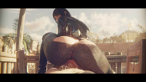 3D Animated Blender Final_Fantasy_(series) NSFWMegaera Sound gentiana // 1280x720, 61.3s // 24.3MB // webm