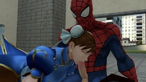 3D Chun-Li Crossover Marvel Peter_Parker Source_Filmmaker Spider-Man Street_Fighter cowman // 1920x1080 // 395.7KB // jpg