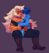 Jasper_(Steven_Universe) Lapis_Lazuli Steven_Universe // 992x1073 // 431.1KB // png