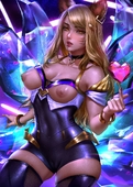 Ahri KDA League_of_Legends Logan_Cure // 2471x3467 // 1.7MB // jpg