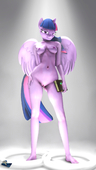 3D Hooves-art My_Little_Pony_Friendship_Is_Magic Source_Filmmaker Twilight_Sparkle // 1080x1920 // 1.1MB // png