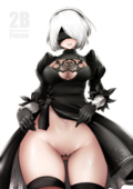 Android_2B Nier_Automata // 1447x2046 // 1.6MB // png