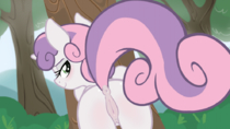 Animated My_Little_Pony_Friendship_Is_Magic Sweetie_Belle pestil // 990x557 // 1.7MB // gif