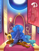 My_Little_Pony_Friendship_Is_Magic Princess_Luna // 1280x1646 // 1.6MB // png