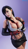 3D Blender Final_Fantasy_(series) Strauzek Tifa_Lockhart // 4320x7680 // 1.2MB // jpg