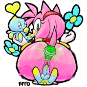Adventures_of_Sonic_the_Hedgehog Amy_Rose MarTheDog // 3000x3000 // 6.0MB // png