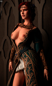 3D MissAlly The_Witcher Triss_Merigold // 1326x2200 // 361.9KB // jpg
