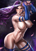 Marvel_Comics Psylocke X-Men dandonfuga // 3508x4961 // 1.0MB // jpg