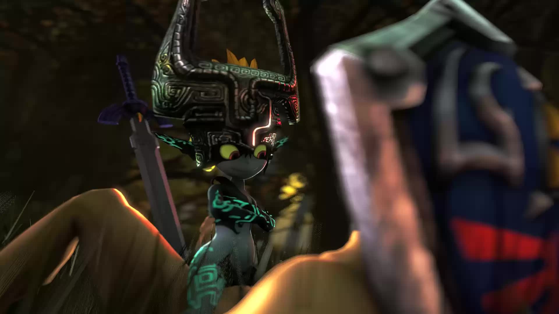 3D Animated Link Midna Source_Filmmaker The_Legend_of_Zelda white-crow // 1920x1080 // 2.6MB // webm