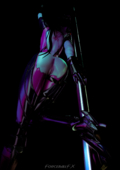 3D Overwatch Widowmaker forceballfx // 1280x1810 // 1.1MB // png