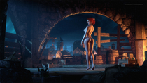 3D The_Witcher_3:_Wild_Hunt Triss_Merigold thiccboyseven // 1920x1080 // 1.8MB // jpg