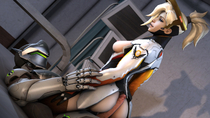 3D Genji Mercy Overwatch Source_Filmmaker larryjohnsonsfm // 2560x1440 // 561.8KB // jpg