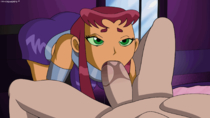 Animated Starfire Teen_Titans incogneato // 1920x1080 // 2.4MB // gif