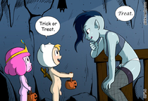 Adventure_Time Finn_the_Human Garabatoz Marceline_the_Vampire_Queen Princess_Bubblegum // 951x653 // 304.3KB // jpg