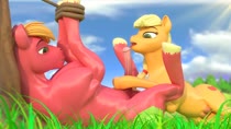 3D Animated Applejack Big_Macintosh Clopician My_Little_Pony_Friendship_Is_Magic Sound // 960x540 // 24.1MB // webm