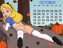 Alice_Liddell Alice_in_Wonderland Calendar Disney_(series) Incognitymous // 1650x1275 // 643.0KB // png