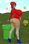 3D Super_Mario_Bros Thefoxxx shygal // 900x1350 // 263.2KB // jpg