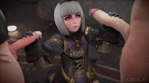 3D Animated Heroes_of_the_Storm LucisLab Orphea Sound // 1920x1080, 12.5s // 4.0MB // mp4