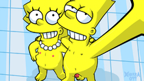 Bart_Simpson Lisa_Simpson The_Simpsons xierra099 // 1200x675 // 508.4KB // jpg