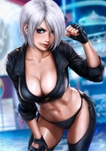 Angel King_of_Fighters dandonfuga // 3508x4961 // 1.2MB // jpg