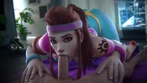 3D Animated Brigitte_Lindholm Cinema_4D Overwatch fpsblyck // 1280x720 // 4.3MB // webm