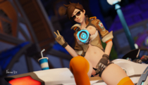 3D Naras Overwatch Tracer // 4000x2300 // 29.6MB // png