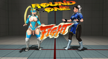 3D Chun-Li R._Mika Rainbow_Mika Street_Fighter TK17 The_Klub_17 // 1280x705 // 214.3KB // jpg