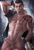 Amicitia Final_Fantasy_(series) Final_Fantasy_XV Gladiolus Sakimichan // 1026x1500 // 684.2KB // jpg