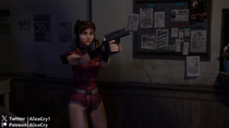 3D Alicecry Animated Claire_Redfield Resident_Evil Resident_Evil_2 Sound // 1280x720, 73.3s // 18.2MB // mp4