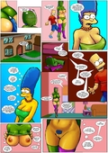 Bart_Simpson Marge_Simpson The_Simpsons the_gift // 850x1202 // 267.0KB // jpg