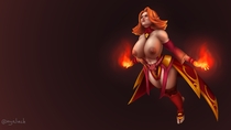 DOTA_2 Lina_the_Slayer nyalinch // 3840x2160 // 942.8KB // jpg