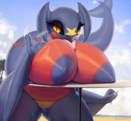 Garchomp_(Pokémon) Pokemon tffeathers // 1280x1181 // 1.5MB // png