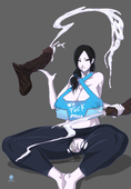 Himawari Wii_Fit Wii_Fit_Trainer // 3643x5250 // 2.5MB // png