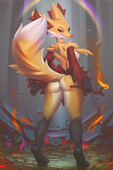 Delphox Delphox_(Pokemon) Miles-DF Pokemon // 633x950 // 202.7KB // jpg