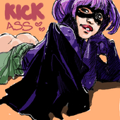 Hit-Girl JJFrenchie Kick-Ass Mindy_Macready // 800x800 // 369.1KB // png