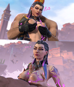 3D Apex_Legends Blender Reyna dzooworks // 3840x4511 // 15.6MB // png