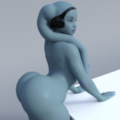 3D Star_Wars Twi'lek // 1280x1280 // 1.3MB // png