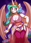 My_Little_Pony_Friendship_Is_Magic Princess_Celestia saucysorc // 968x1348 // 1.0MB // png