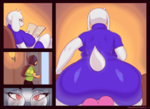 Animated Toriel Undertale chelodoy // 1300x945 // 1.2MB // gif