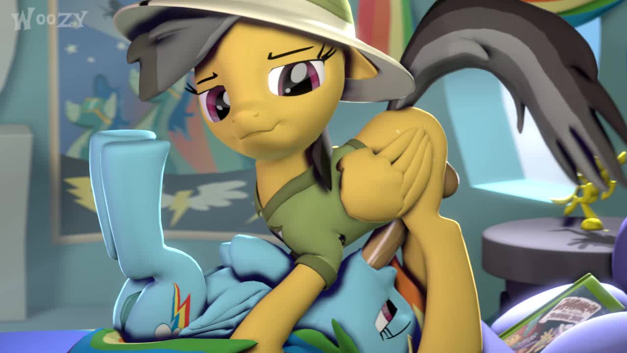 3D Animated Daring_Do My_Little_Pony_Friendship_Is_Magic Rainbow_Dash Source_Filmmaker // 1280x720 // 4.1MB // webm