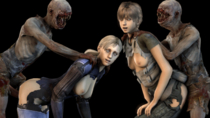 3D Animated Jill_Valentine Rebecca_Chambers Resident_Evil Source_Filmmaker lordaardvark // 569x320 // 917.3KB // gif