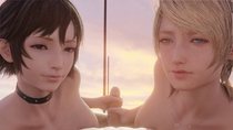 3D Animated Blender Iris_Amicitia LazyProcrastinator Lunafreya_Nox_Fleuret // 1280x720, 20s // 11.8MB // webm