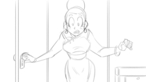 Animated Chi-Chi Dragon_Ball_Z Gohan Son_Gohan Videl funsexydragonball // 500x281 // 394.0KB // gif